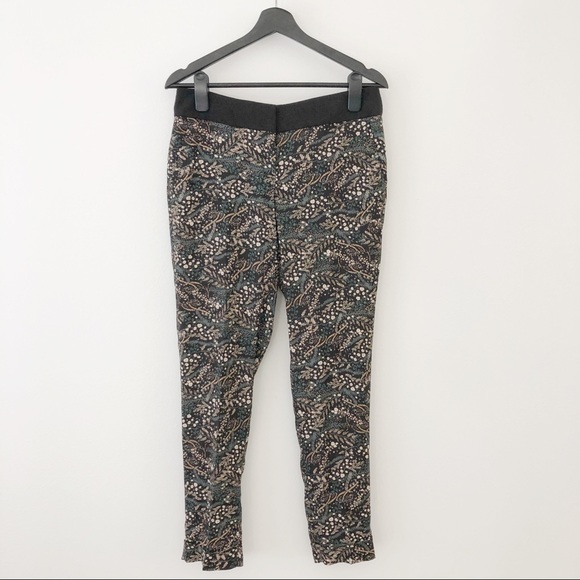 LOFT Wild Praire Print Ankle Pants - Picture 1 of 9